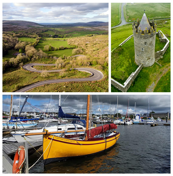 Spectacular Views and Laandscapes Burren National Park, Wild Atlantic Way Ireland